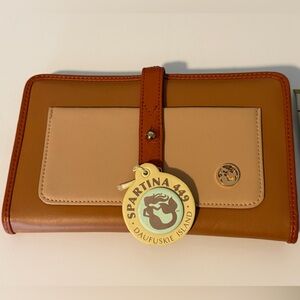 Spartina 449 Gold Leather Wallet